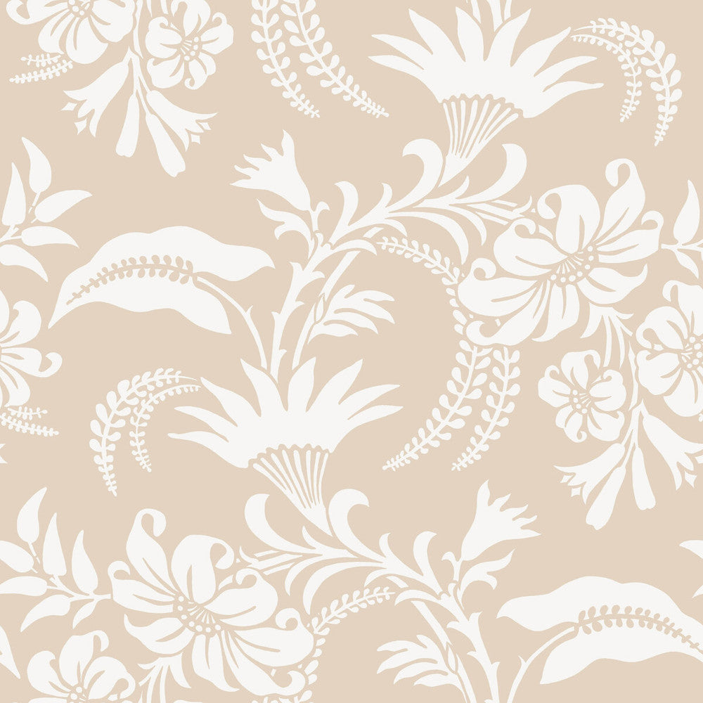 Cranley Toast by Cole & Son Designer Wallcovering PAPER - 100% United Kingdom Horizontal: and Vertical: 21 21 - Swanky Fabrics -