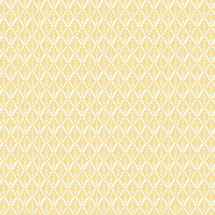 Lee Priory Yellow by Cole & Son Designer Wallcovering PAPER - 100% United Kingdom Horizontal: and Vertical: 21 21 - Swanky Fabrics -