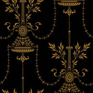 Cole & Son Wallpaper Dorset Noir