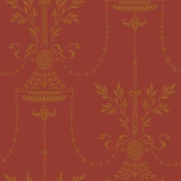 Dorset Rouge by Cole & Son Designer Wallcovering - PAPER - 100% United Kingdom - Horizontal: - and Vertical: 21 21 - Swanky Fabrics -