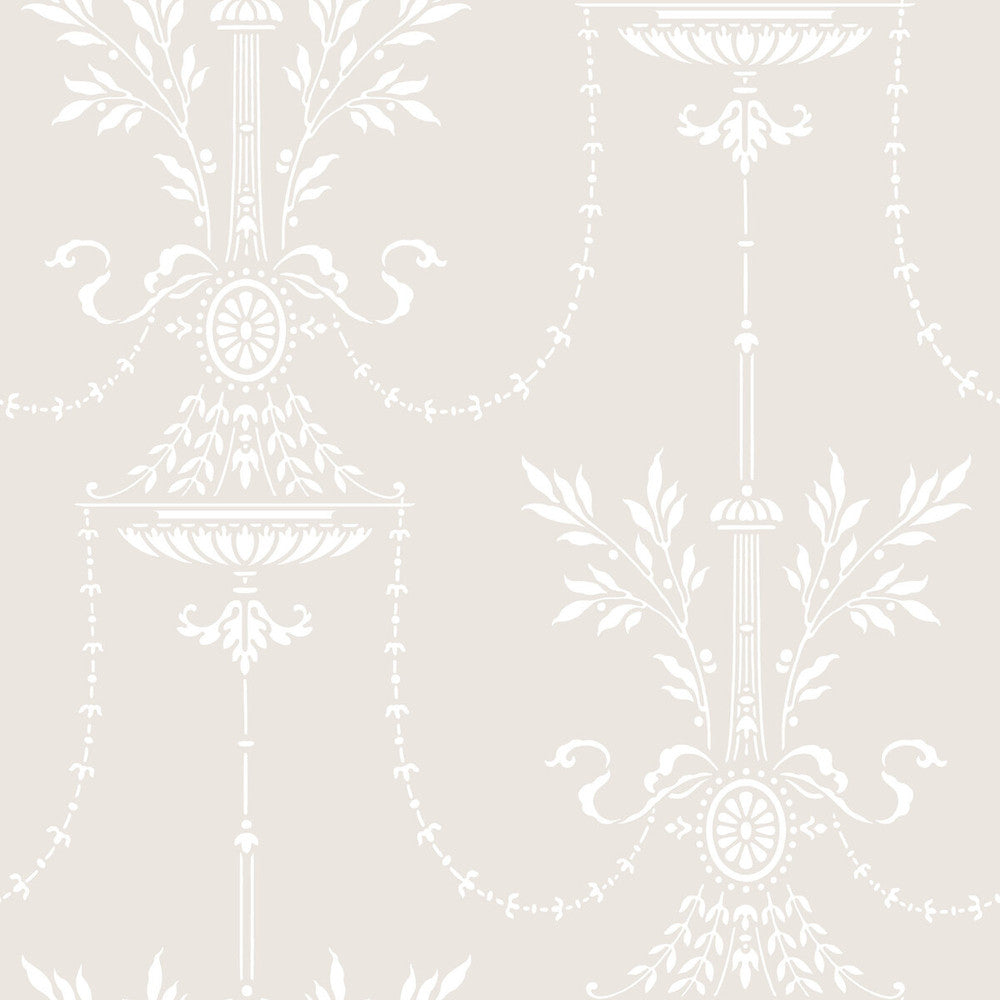 Dorset Dove by Cole & Son Designer Wallcovering - PAPER - 100% United Kingdom - Horizontal: - and Vertical: 21 21 - Swanky Fabrics -