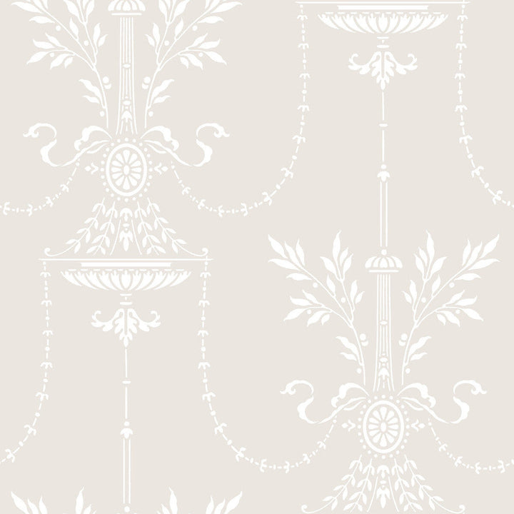 Dorset Dove by Cole & Son Designer Wallcovering - PAPER - 100% United Kingdom - Horizontal: - and Vertical: 21 21 - Swanky Fabrics -