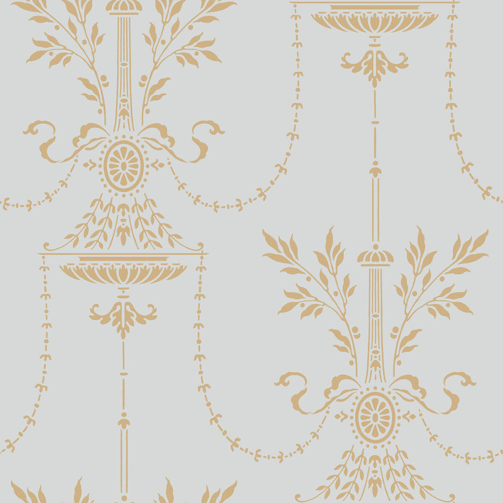 Dorset Seafoam by Cole & Son Designer Wallcovering - PAPER - 100% United Kingdom - Horizontal: - and Vertical: 21 21 - Swanky Fabrics -