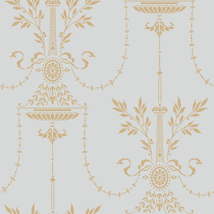 Dorset Seafoam by Cole & Son Designer Wallcovering PAPER - 100% United Kingdom Horizontal: and Vertical: 21 21 - Swanky Fabrics -