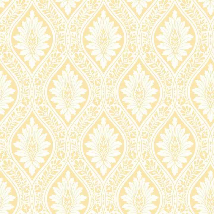 Florence Lemon by Cole & Son Designer Wallcovering PAPER - 100% United Kingdom Horizontal: and Vertical: 21 21 - Swanky Fabrics -
