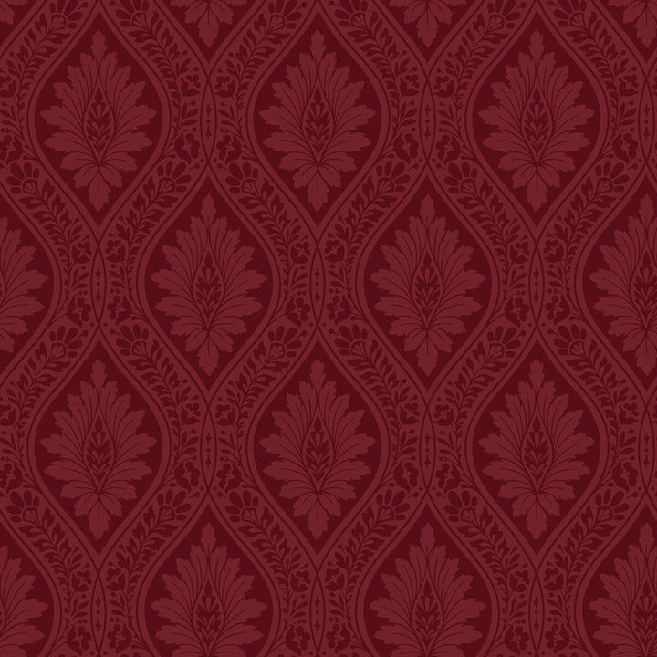Florence Rouge by Cole & Son Designer Wallcovering PAPER - 100% United Kingdom Horizontal: and Vertical: 21 21 - Swanky Fabrics -