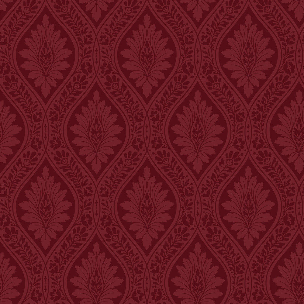 Florence Rouge by Cole & Son Designer Wallcovering - PAPER - 100% United Kingdom - Horizontal: - and Vertical: 21 21 - Swanky Fabrics -