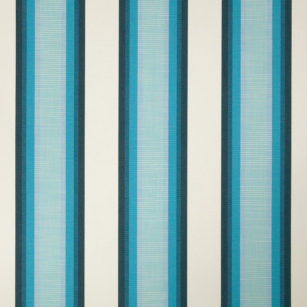 4823 Colonnade Seaglass by Sunbrella Designer Fabric Sunbrella Awning Stripes 100% SunbrellaÂ® Acrylic USA or Imported 10-Year Horizontal: and Vertical: 46 in. - Swanky Fabrics -