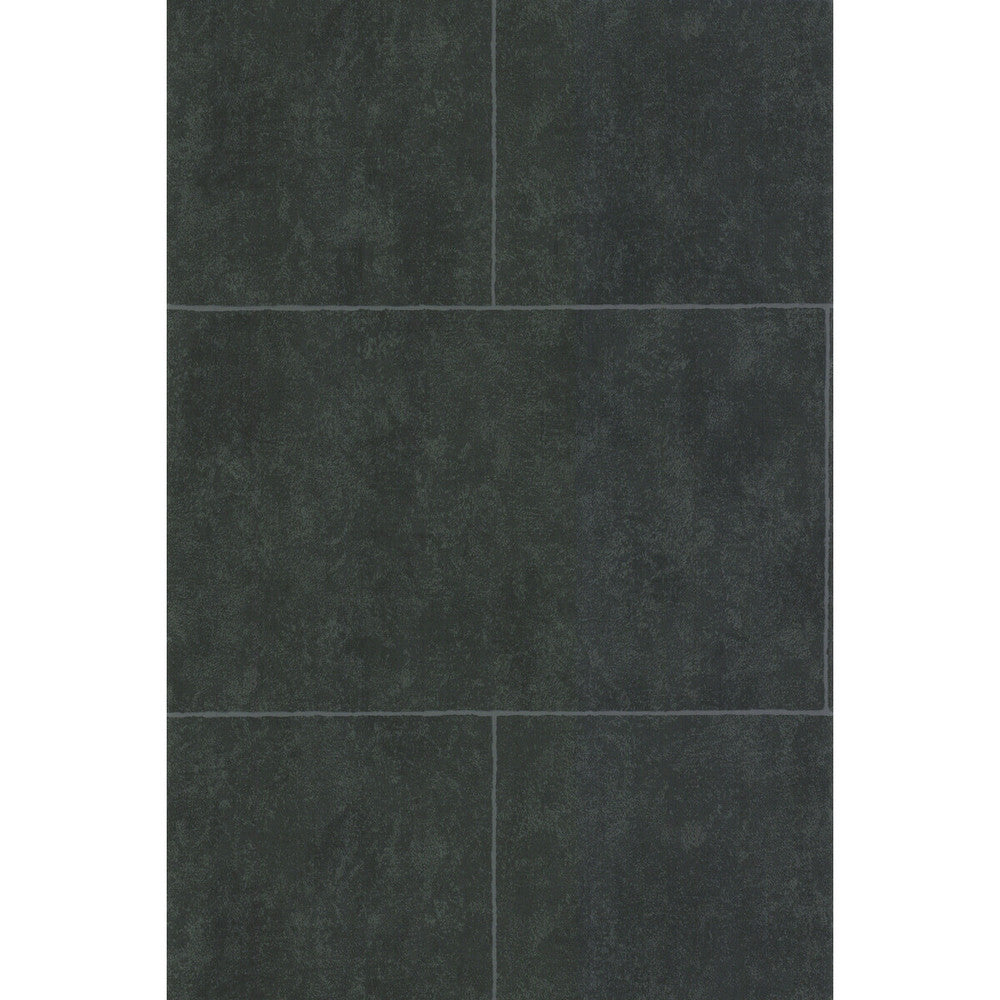 Stone Block Black by Cole & Son Designer Wallcovering COLE & SON FOUNDATION PAPER - 100% United Kingdom Horizontal: and Vertical: 25.2 21 - Swanky Fabrics -