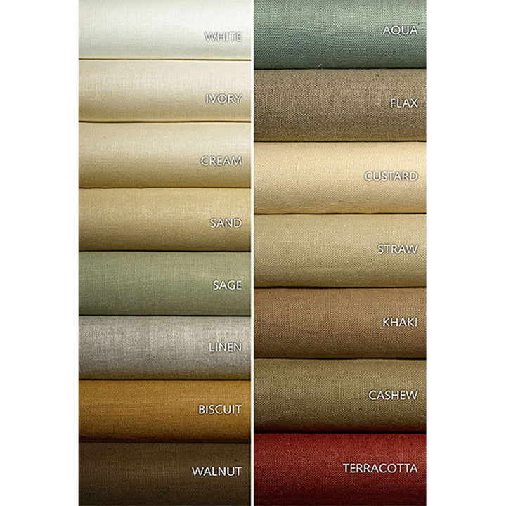 Middleton Linen Linen 93186 by Schumacher Designer Fabric ESSENTIAL PLAINS / LINEN & COTTON See Sample IRELAND LIGHT DUTY </p><p>Repeat: Horizontal: - and Vertical: - 54" WIDE (137CM) - Swanky Fabrics -