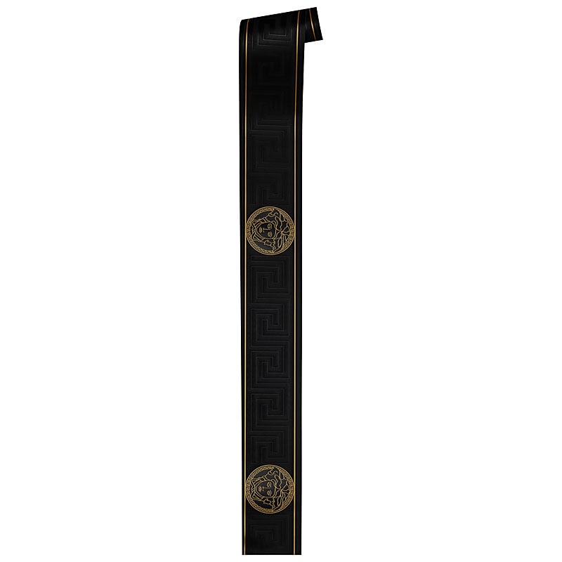 Magesty Border Black Ice 935224X by Versace Designer Wallpaper