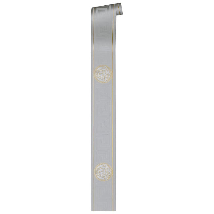 Magesty Border Silver Sea 935225X by Versace Designer Wallpaper