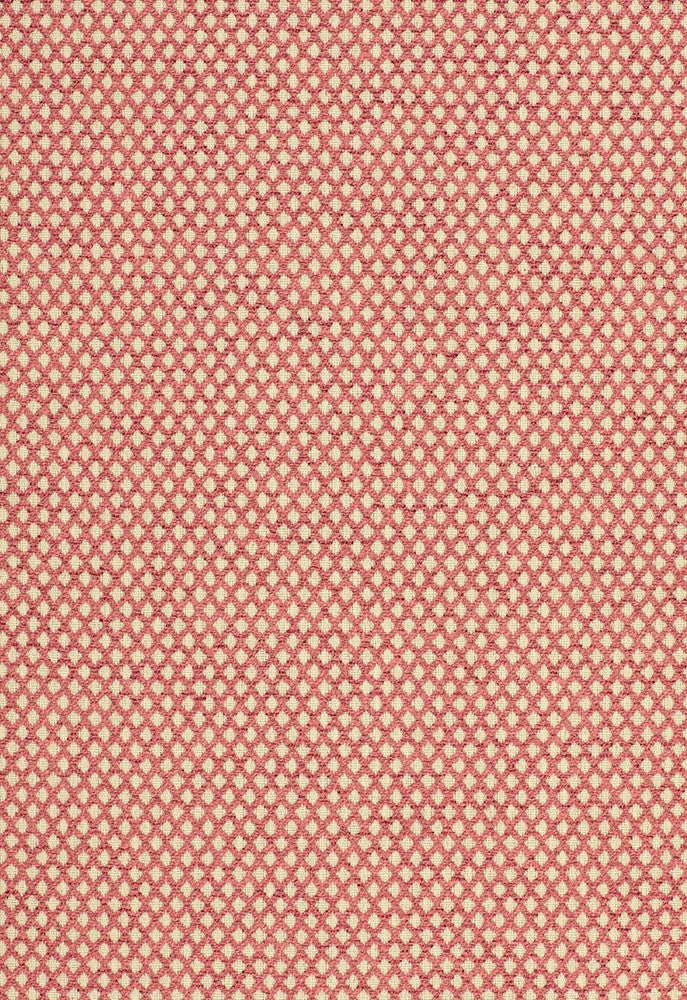 Losange Boucle' Cranberry 94850 by Schumacher Designer Fabric Chroma 69% Cotton, 31% Rayon Wyzenbeek 15,000 Horizontal: 1/2- and Vertical: 1/2- 54 - Swanky Fabrics -