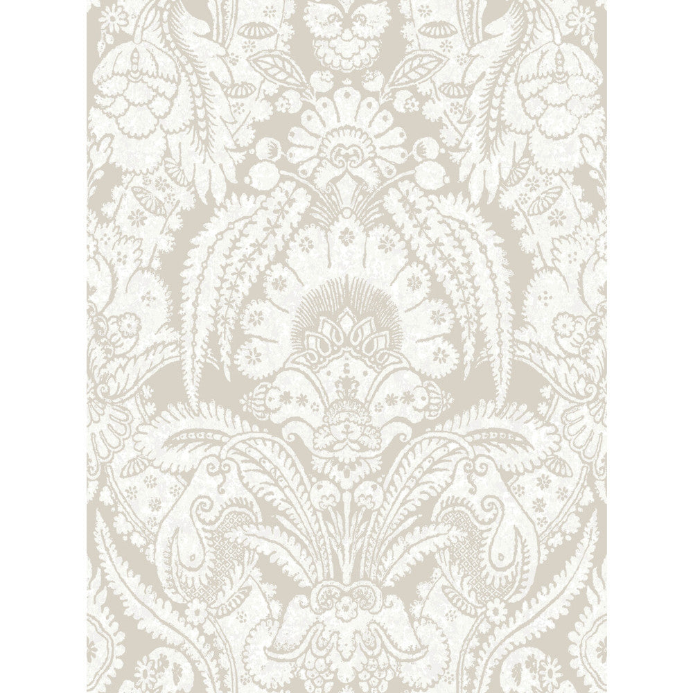 Chatterton Shell & Ivory by Cole & Son Designer Wallcovering COLE & SON ALBEMARLE PAPER - 100% United Kingdom Horizontal: and Vertical: 36.01 27 - Swanky Fabrics -