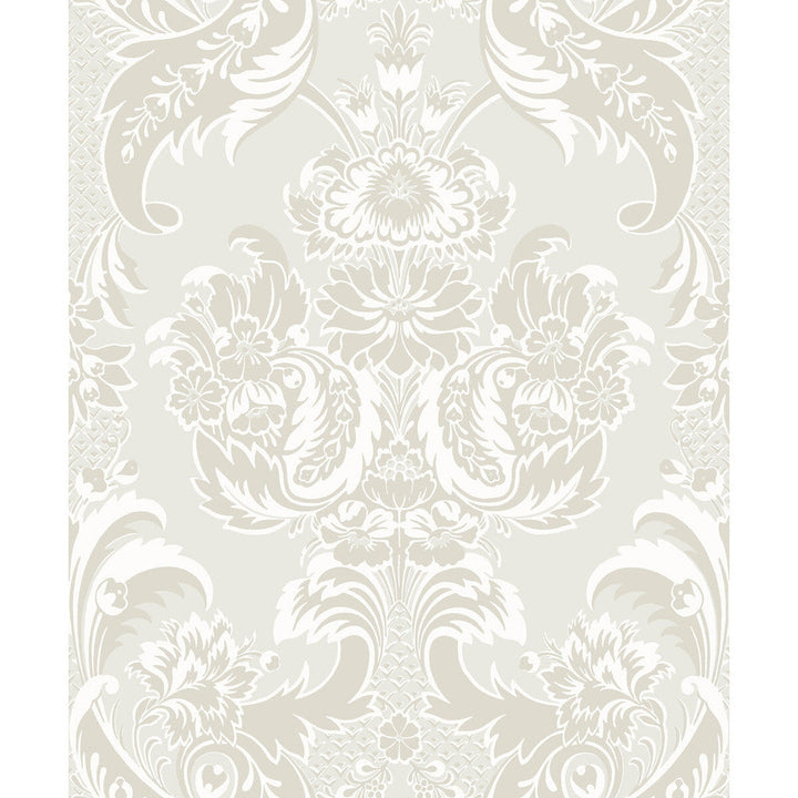 Wyndham White And Pearl by Cole & Son Wallcovering Cole & Son Wallcovering Wyndham White And PearlWallcovering COLE & SON ALBEMARLE PAPER - 100% United Kingdom </p><p>Repeat: H: , V: 25.22 21 - Fabric Carolina -