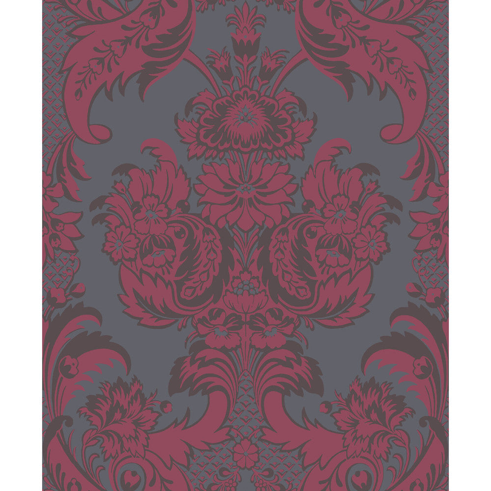 Wyndham Red And Slate by Cole & Son Wallcovering Cole & Son Wallcovering Wyndham Red And SlateWallcovering COLE & SON ALBEMARLE PAPER - 100% United Kingdom </p><p>Repeat: H: , V: 25.22 21 - Fabric Carolina -