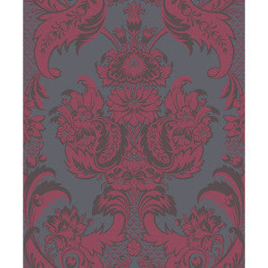 Cole & Son Wallpaper Wyndham Red And Slate