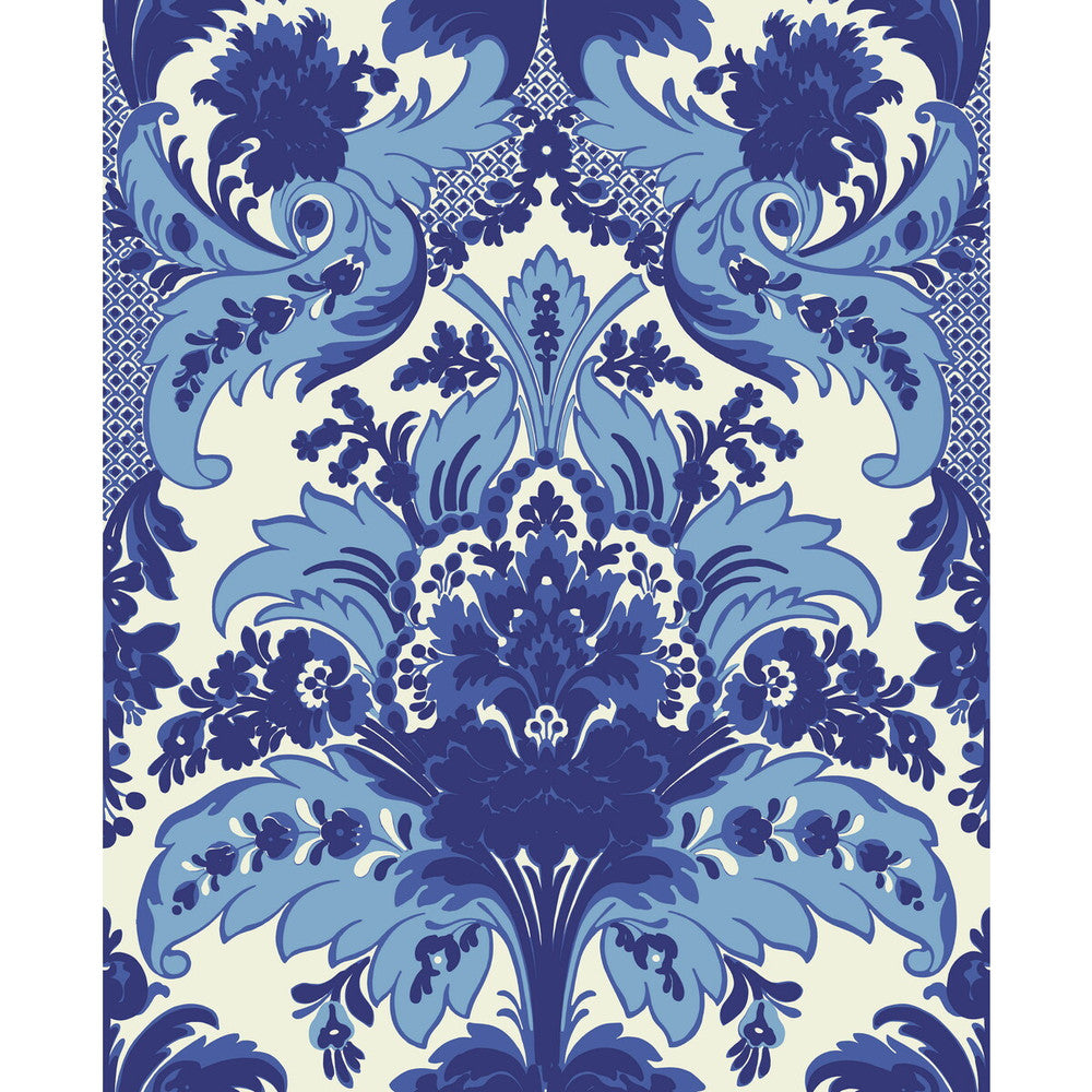 Aldwych Blue & White by Cole & Son Wallcovering Cole & Son Wallcovering Aldwych Blue & WhiteWallcovering COLE & SON ALBEMARLE PAPER - 100% United Kingdom </p><p>Repeat: H: , V: 25.22 20 - Fabric Carolina -