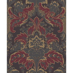 Cole & Son Wallpaper Aldwych Red And Gold