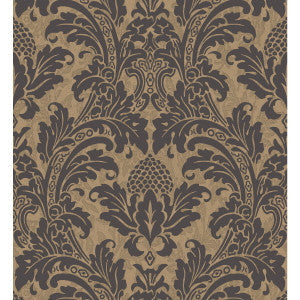 Cole & Son Wallpaper Blake Black And Gold
