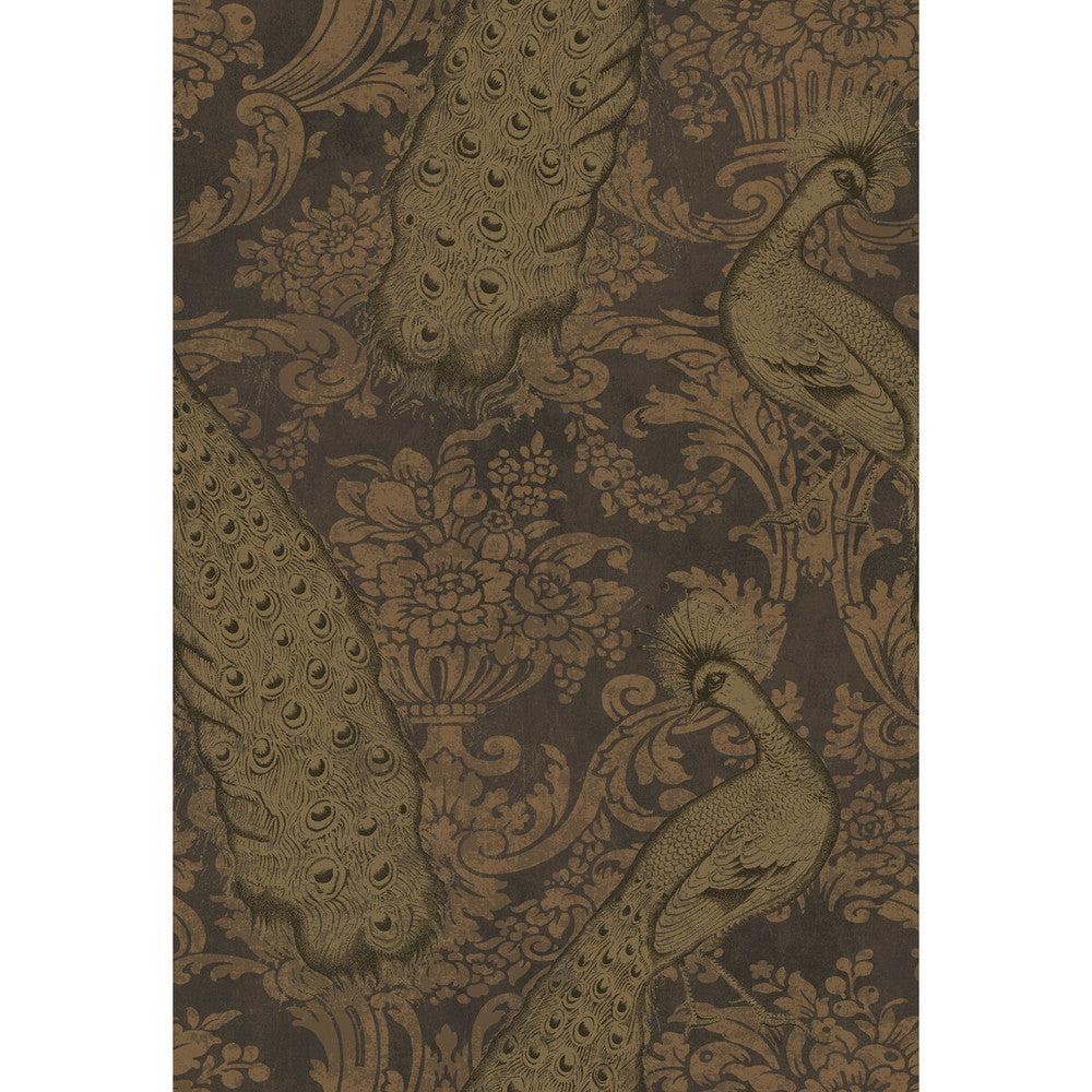 Byron Black And Gold by Cole & Son Designer Wallcovering COLE & SON ALBEMARLE PAPER - 100% United Kingdom Horizontal: and Vertical: 29.94 20 - Swanky Fabrics -