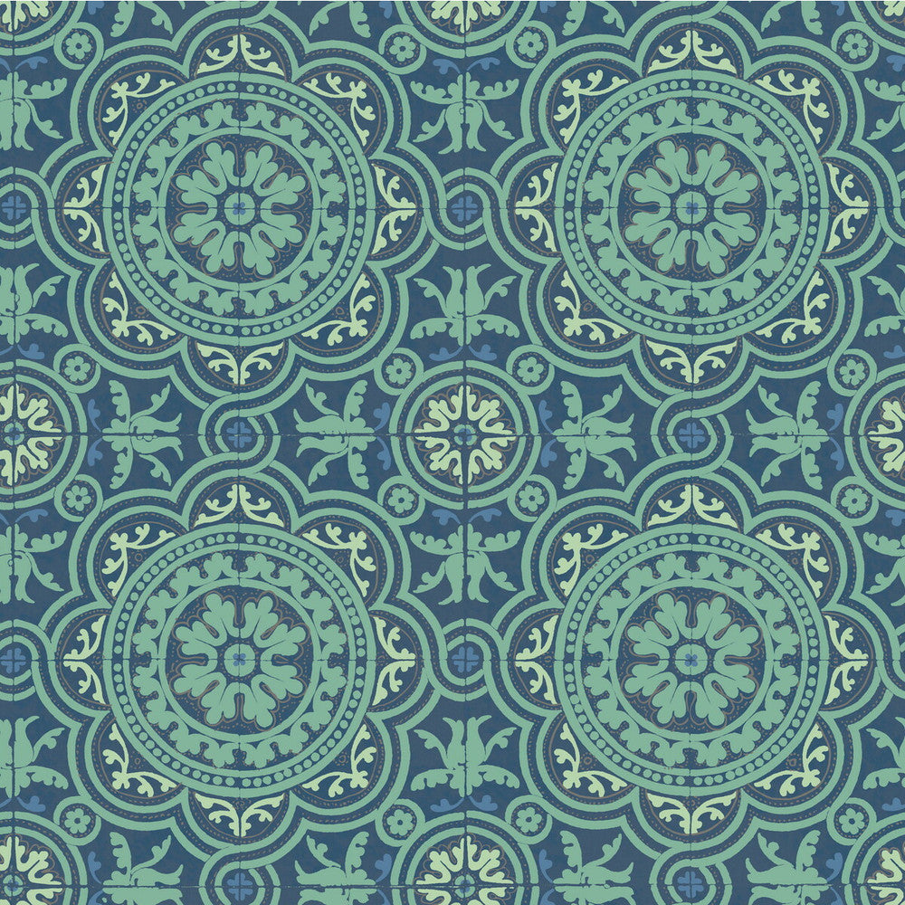 Piccadilly Teal And Gold by Cole & Son Wallcovering Cole & Son Wallcovering Piccadilly Teal And GoldWallcovering COLE & SON ALBEMARLE PAPER - 100% United Kingdom </p><p>Repeat: H: , V: 20.88 21 - Fabric Carolina -
