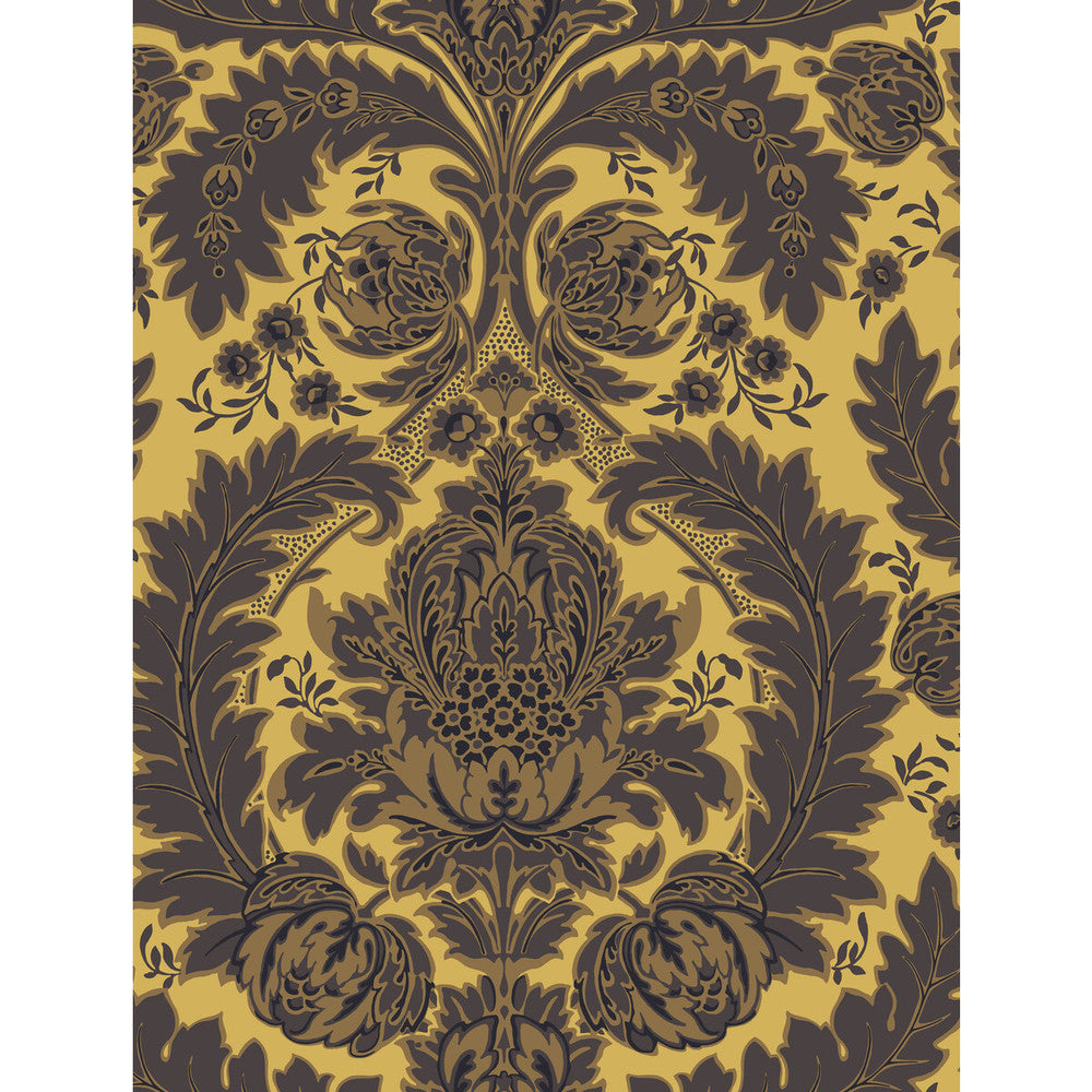 Coleridge Yellow Gold And Black by Cole & Son Wallcovering Cole & Son Wallcovering Coleridge Yellow Gold And BlackWallcovering COLE & SON ALBEMARLE PAPER - 100% United Kingdom </p><p>Repeat: H: , V: 27.58 21 - Fabric Carolina -