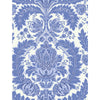 Cole & Son Wallpaper Coleridge Blue And White