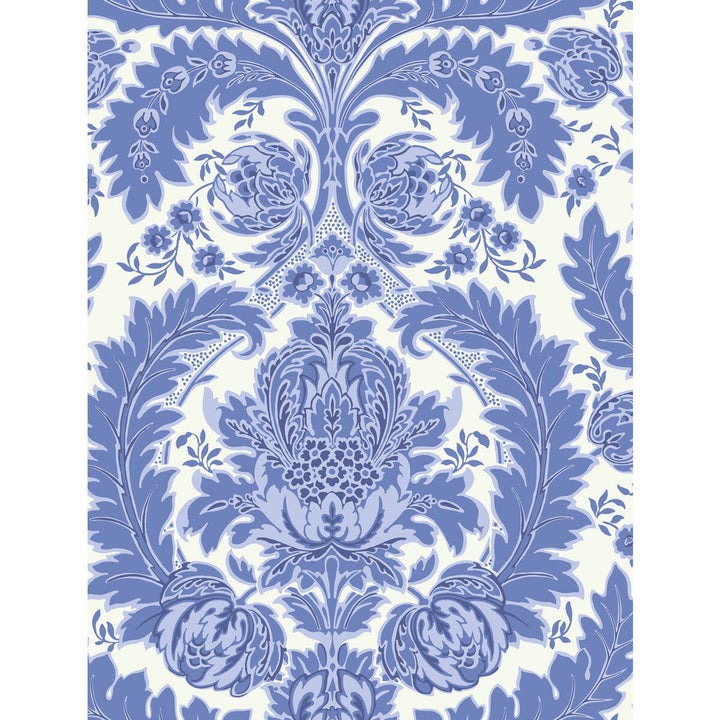 Coleridge Blue And White by Cole & Son Designer Wallcovering COLE & SON ALBEMARLE PAPER - 100% United Kingdom Horizontal: and Vertical: 27.58 21 - Swanky Fabrics -