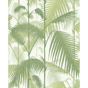 Cole & Son Wallpaper Palm Jungle Olive Gre/White