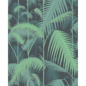 Cole & Son Wallpaper Palm Jungle Green/Black