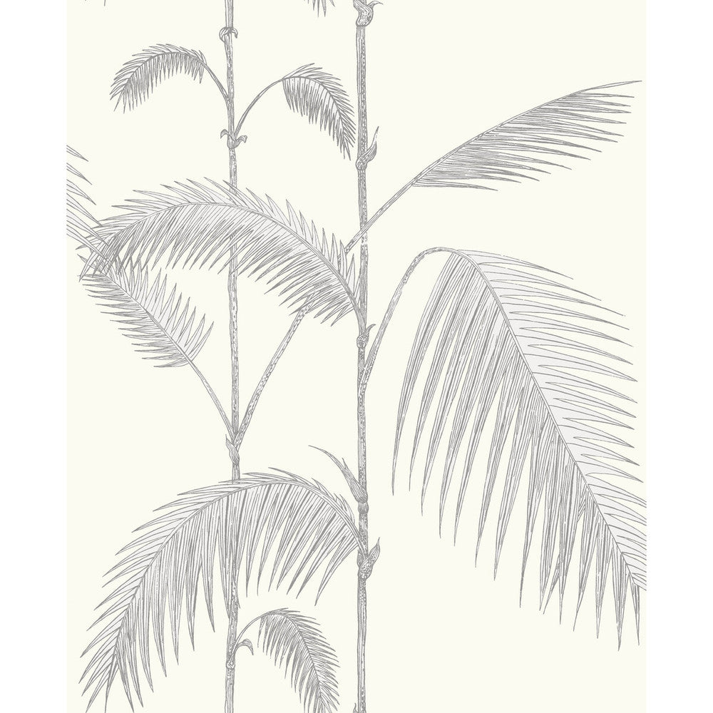 Palm Leaves Grey/White by Cole & Son Wallcovering Cole & Son Wallcovering Palm Leaves Grey/WhiteWallcovering CONTEMPORARY RESTYLED PAPER - 100% United Kingdom </p><p>Repeat: H: 20.5, V: 28.3 20.5 - Fabric Carolina -