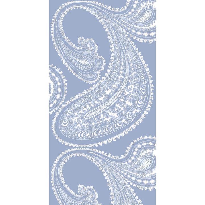 Rajapur Wht/Dk Blue by Cole & Son Designer Wallcovering CONTEMPORARY RESTYLED PAPER - 100% United Kingdom - Horizontal: 21 and Vertical: 30 21 - Swanky Fabrics -