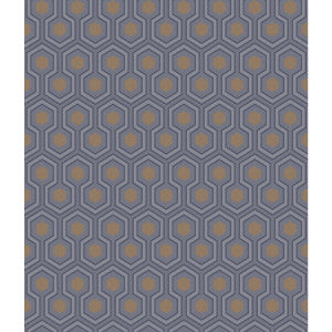 Cole & Son Wallpaper Hicks Hexagon Dk Gry/Bronz