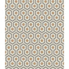 Cole & Son Wallpaper Hicks Hexagon Gold/Taupe