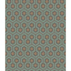Cole & Son Wallpaper Hicks Hexagon Teal/Gold