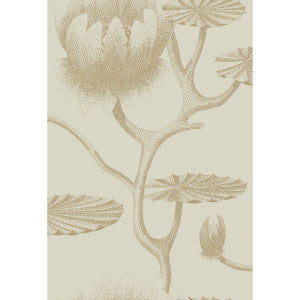 Cole & Son Wallpaper Lily Linen/Gold
