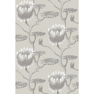 Cole & Son Wallpaper Summer Lily Taupe/White