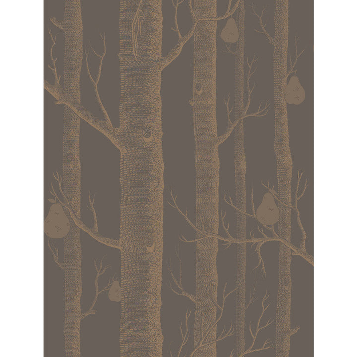 Woods & Pears Bronze/Black by Cole & Son Wallcovering Cole & Son Wallcovering Woods & Pears Bronze/BlackWallcovering CONTEMPORARY RESTYLED PAPER - 100% United Kingdom </p><p>Repeat: H: 21, V: 27.5 21 - Fabric Carolina -