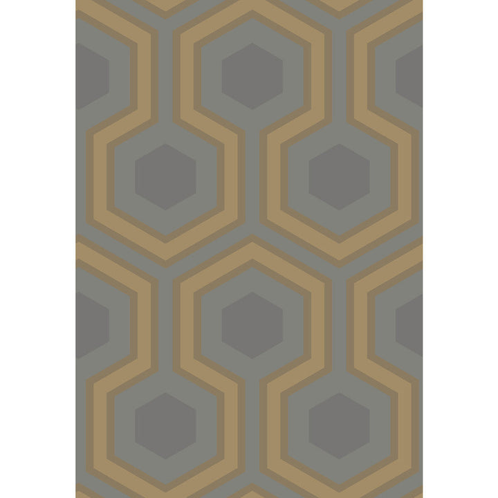 Hicks Grand Slate/Bron by Cole & Son Wallcovering Cole & Son Wallcovering Hicks Grand Slate/BronWallcovering CONTEMPORARY RESTYLED PAPER - 100% United Kingdom </p><p>Repeat: H: 21, V: 15 21 - Fabric Carolina -