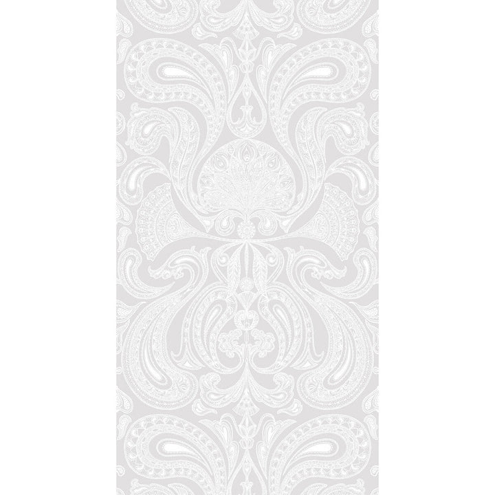 Malabar White/Lilac by Cole & Son Designer Wallcovering CONTEMPORARY RESTYLED PAPER - 100% United Kingdom - Horizontal: 21 and Vertical: 30 21 - Swanky Fabrics -