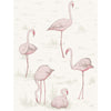 Cole & Son Wallpaper Flamingos Pink/White