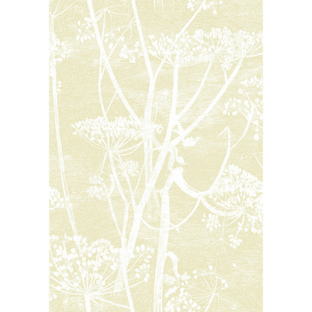 Cow Parsley Straw/White by Cole & Son Wallcovering Cole & Son Wallcovering Cow Parsley Straw/WhiteWallcovering CONTEMPORARY RESTYLED PAPER - 100% United Kingdom </p><p>Repeat: H: 21, V: 30 21 - Fabric Carolina -