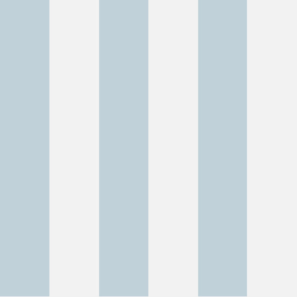 Glastonbury Str Pale Bl & Wt by Cole & Son Designer Wallcovering COLE & SON FESTIVAL STRIPES PAPER - 100% United Kingdom - Horizontal: 0 and Vertical: 0 21 - Swanky Fabrics -