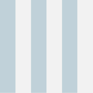 Cole & Son Wallpaper Glastonbury Str Pale Bl & Wt