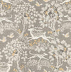 Lee Jofa Fabric Mille Fleur Silver