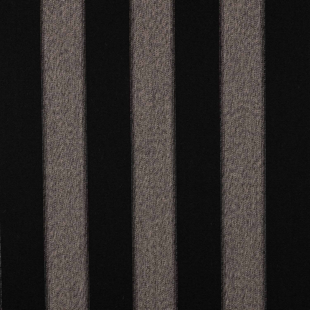 56109-0001 Centered Onyx by Sunbrella Designer Fabric Sunbrella Balance Sunbrella® Acrylic, Sunbrella® Polyester, Sunbrella® Non-Phthalate PVC USA or Imported 5-Year Horizontal: 60 yd. and Vertical: 3.9 in. 54 in. - Swanky Fabrics -