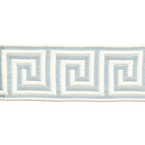 Europatex Fabric Hellenic Key Jacquard Tape Mist