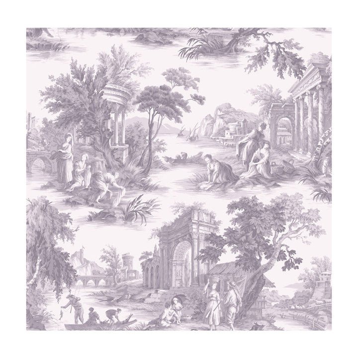 Villandry Dove Grey by Cole & Son Designer Wallcovering PAPER - 100% United Kingdom Horizontal: and Vertical: 26.8 27 - Swanky Fabrics -