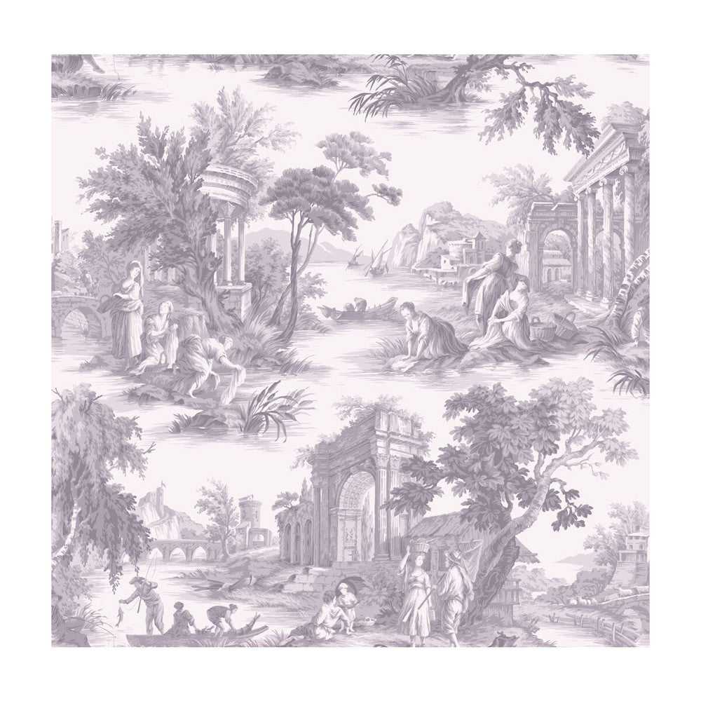 Villandry Dove Grey by Cole & Son Designer Wallcovering PAPER - 100% United Kingdom Horizontal: and Vertical: 26.8 27 - Swanky Fabrics -